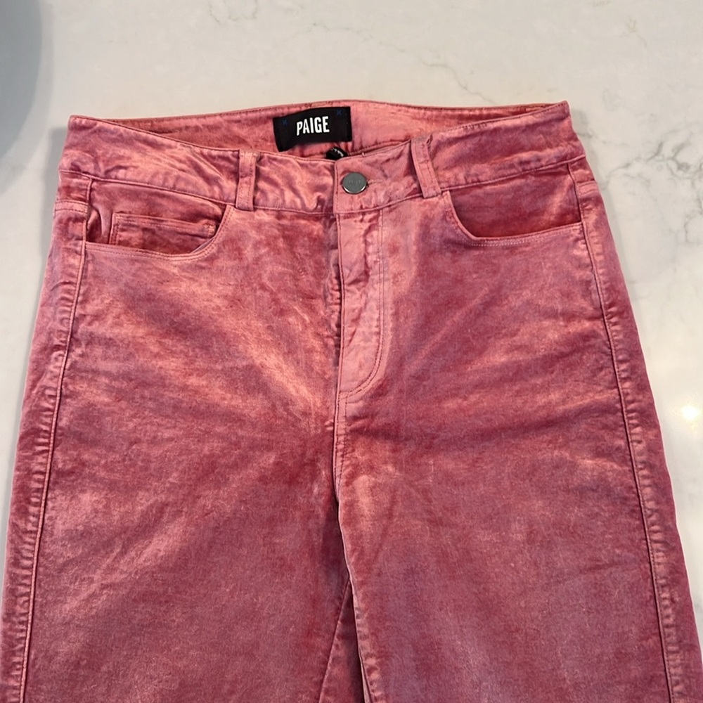 PAIGE Women's velvet Jeans - Picture 3 of 7